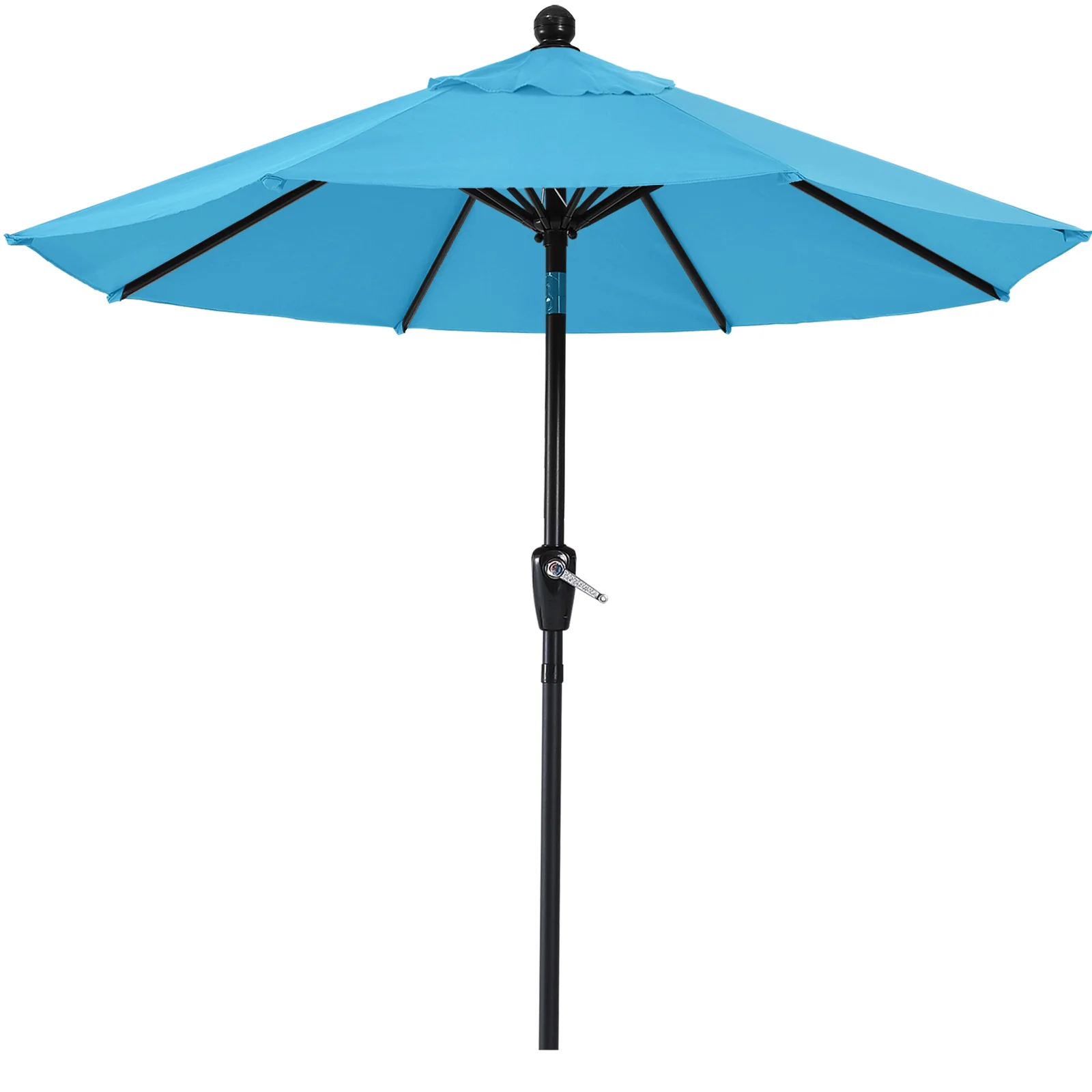 Patio Umbrella with Push Button Tilt 8 Ribs - Image 15