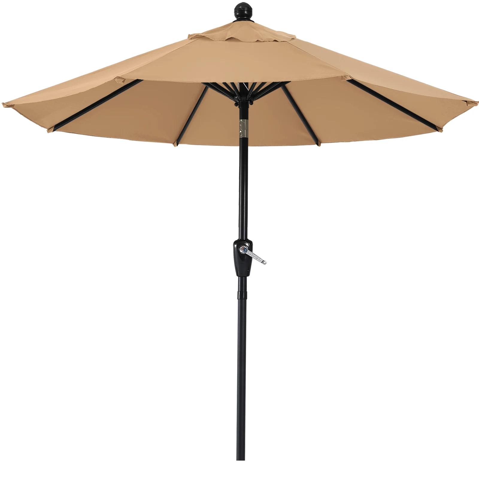 Patio Umbrella with Push Button Tilt 8 Ribs - Image 9