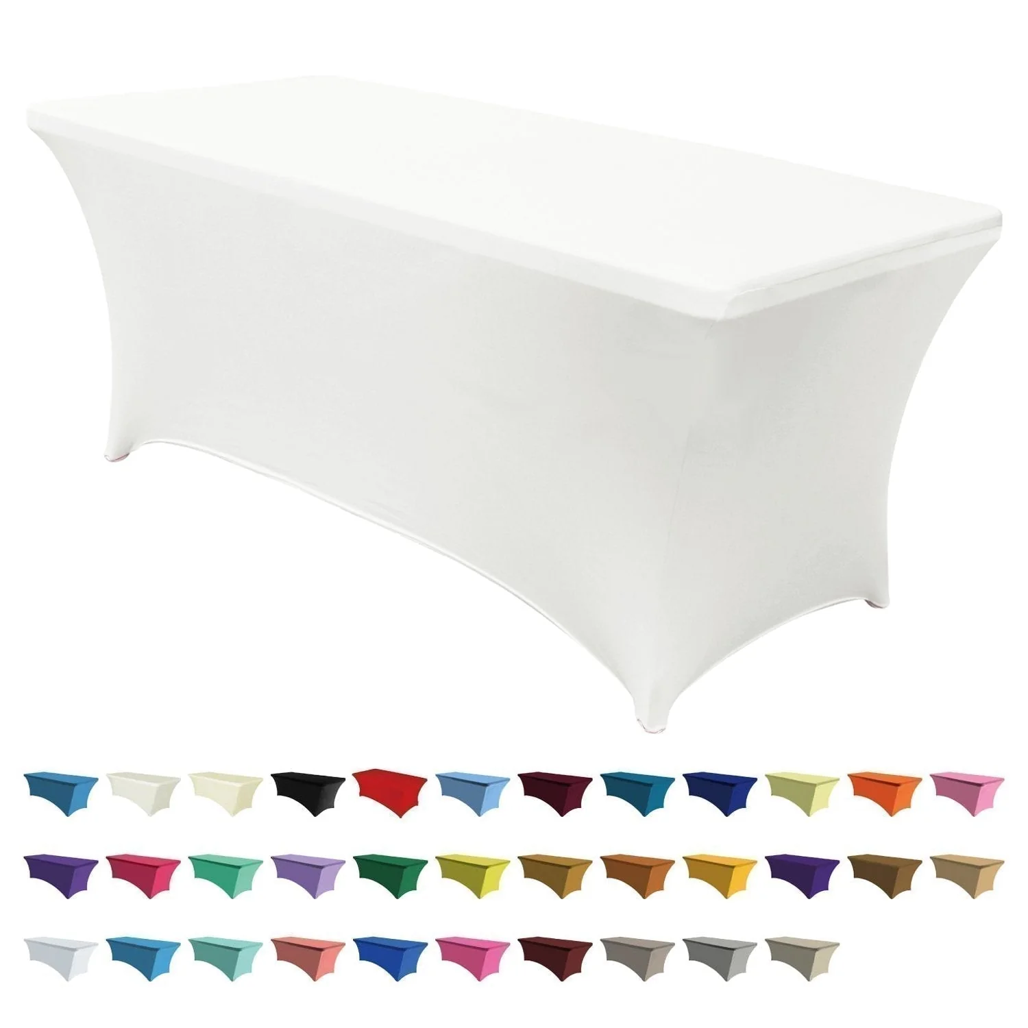 Spandex Tablecloths for Home Rectangular Table 1PC - Image 10