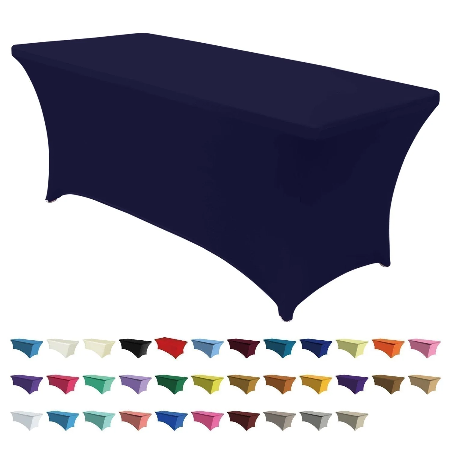 Spandex Tablecloths for Home Rectangular Table 1PC - Image 11