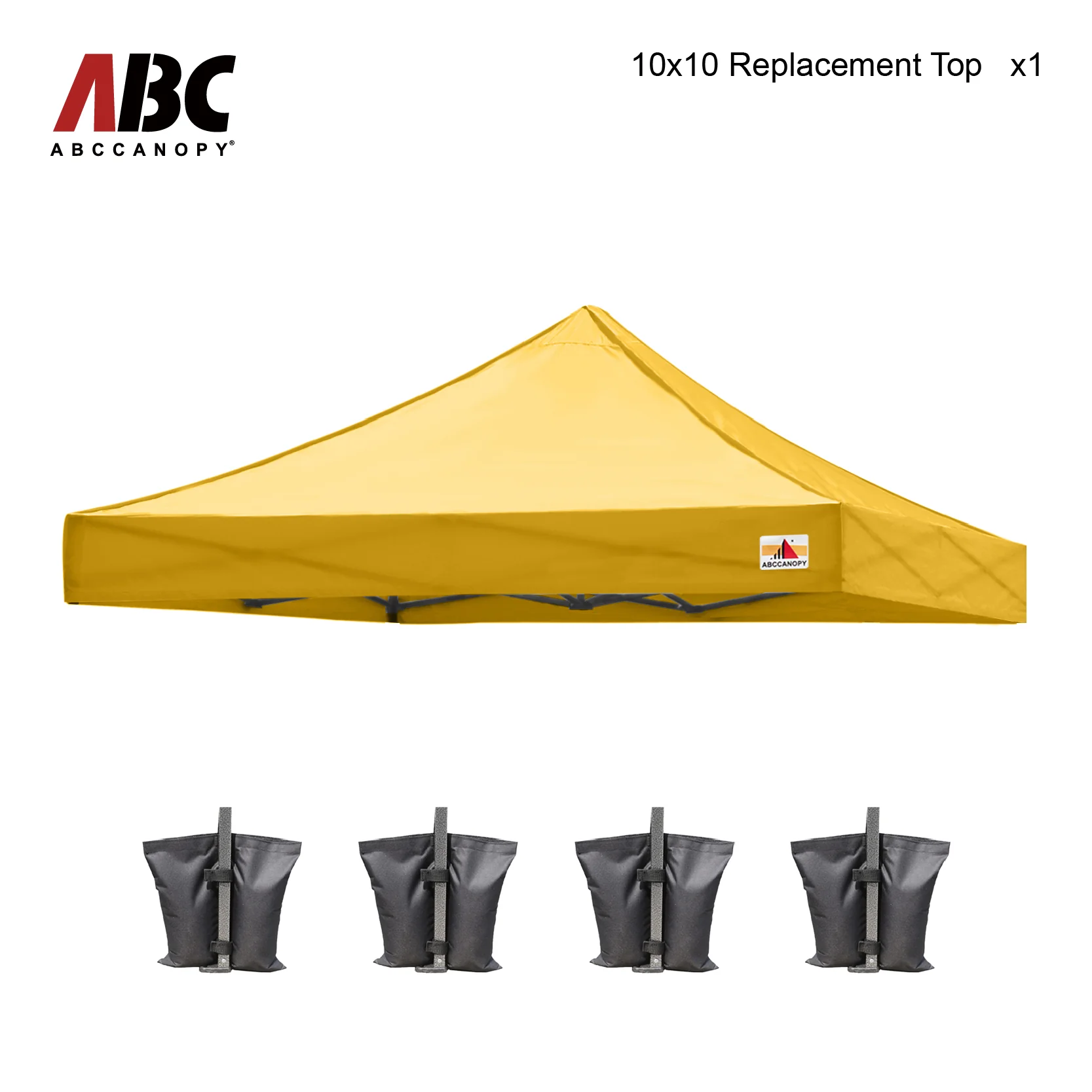 Top cover for 10x10 canopy(4 extra weight bags) - Image 3